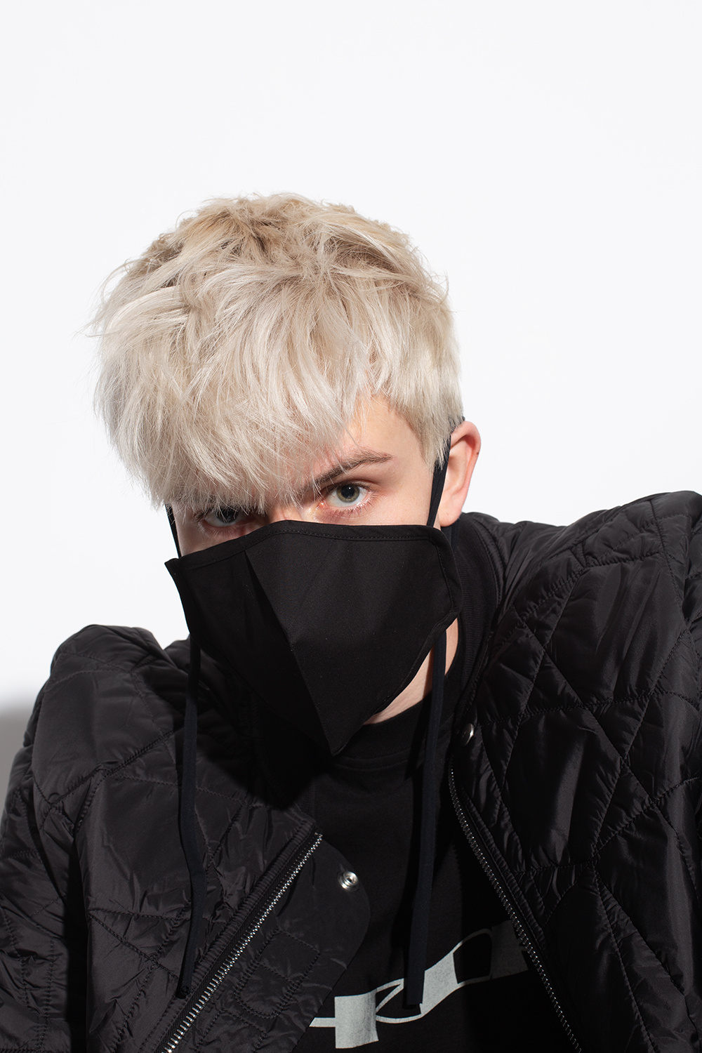 Mask with tie detail Rick Owens - Face mask aims to hydrate